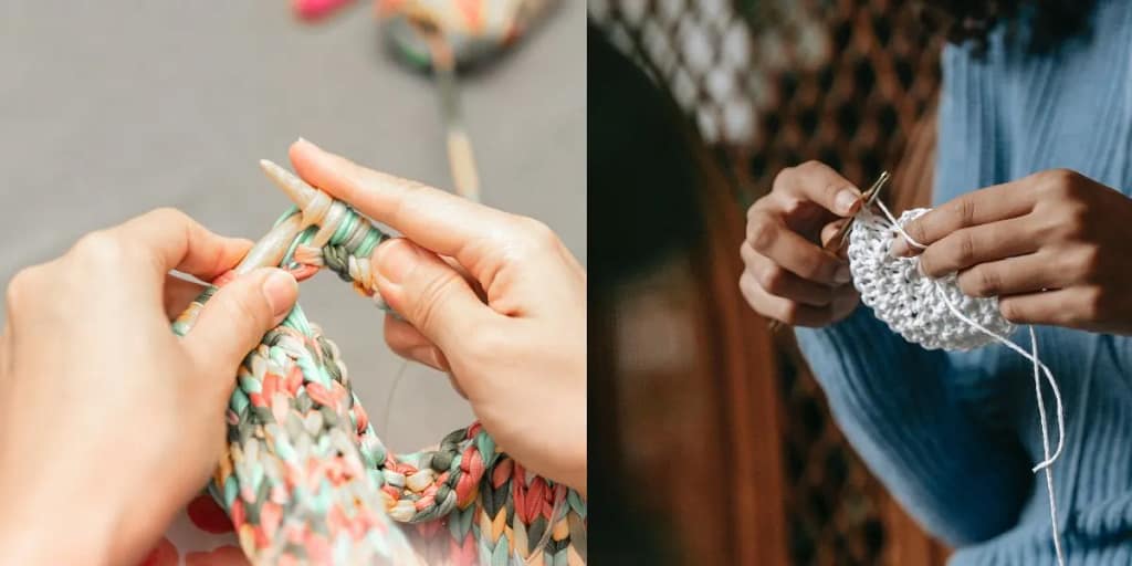 Uncover 5 Astonishing Difference between Crochet and Knitting.