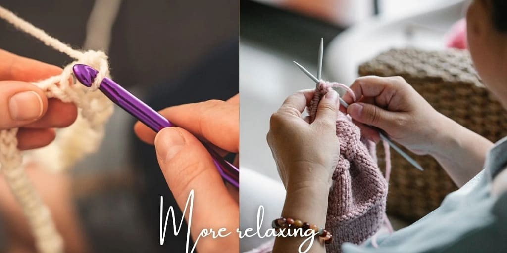 Which is easier knitting or crocheting?