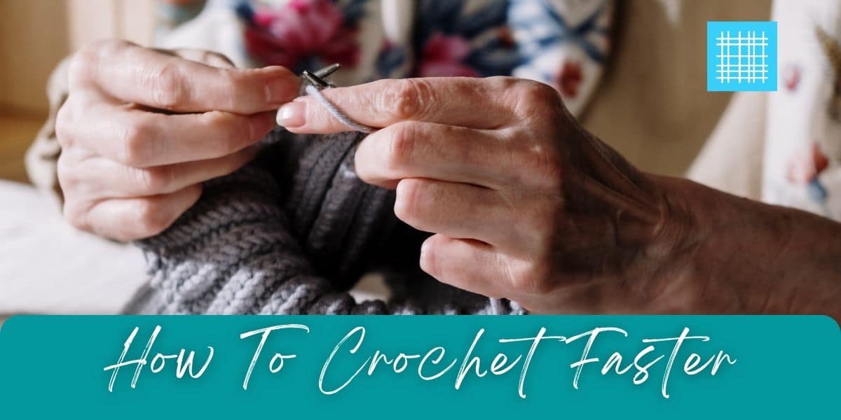 crochet faster